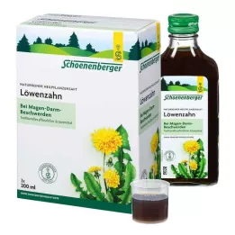 LÖWENZAHN SAFT Sokovi zdravilnih rastlin Schoenenberger, 3X200 ml