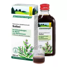 SALBEI SAFT Sokovi zdravilnih rastlin Schoenenberger, 200 ml