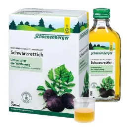 Sok črne redkve Schoenenberger, 3X200 ml