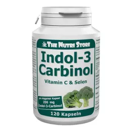 INDOL-3-Carbinol 250 mg vegetarijanske kapsule, 120 kos