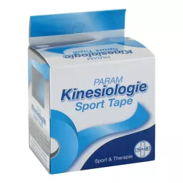 KINESIOLOGIE Športni trak 5 cmx5 m moder, 1 kos