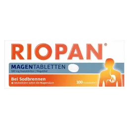 RIOPAN Žvečljive tablete za želodec, 100 kos