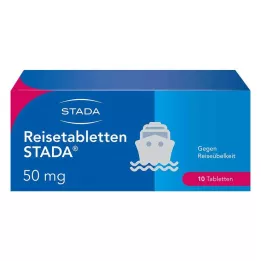 REISETABLETTEN STADA, 10 kos