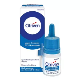 OTRIVEN 0,1% kapljice za nos za odrasle in šolske otroke, 20 ml