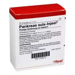 PANKREAS SUIS Injeel ampule, 10 kos