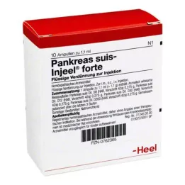 PANKREAS SUIS Injeel forte ampule, 10 kos