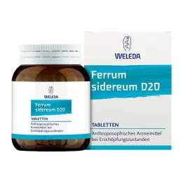 FERRUM SIDEREUM D 20 tablet, 80 kos