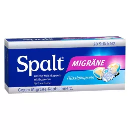 SPALT Migrena mehke kapsule, 20 kos