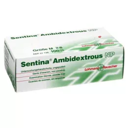 SENTINA Ambidextrous Unters.Hands.powder size M, 100 kos
