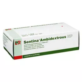 SENTINA Ambidextrous Unters.Hands.powder size L, 100 kos