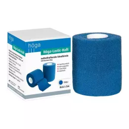 HÖGA-LASTIC-lepilni povoj 8 cmx5 m moder, 1 kos