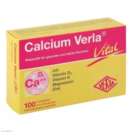 CALCIUM VERLA Vital filmsko obložene tablete, 100 kom