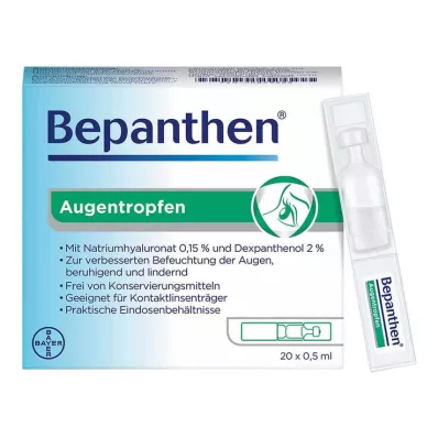 BEPANTHEN Kapljice za oko, 20X0,5 ml BEPANTHEN Kapljice za oko, 20X0,5 ml