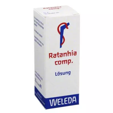 RATANHIA COMP.zunanja raztopina, 20 ml