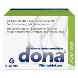 DONA 750 mg filmsko obložene tablete, 20 kom