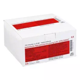 ISOTONISCHE NaCl raztopina 0,9% Eifelfango Inj.-Lsg., 100X2 ml