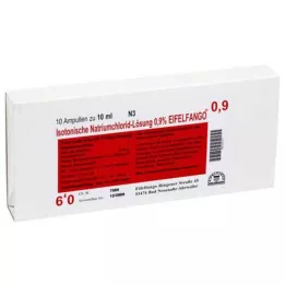 ISOTONISCHE NaCl raztopina 0,9% Eifelfango Inj.-Lsg., 10X10 ml