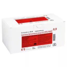 ISOTONISCHE NaCl raztopina 0,9 % Eifelfango Inj.-Lsg., 50X10 ml
