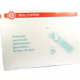 MULLTUPFER Sliva velikost 2+3 sterilni set, 30 str