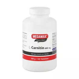 MEGAMAX L-karnitin 1000 mg tablete, 120 kom