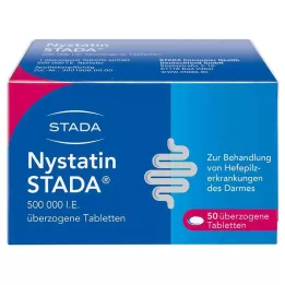 NYSTATIN STADA 500.000 IE obložene tablete, 50 kosov