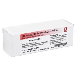 AESCULUS D 6 globul, 10 g