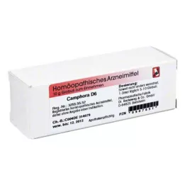 CAMPHORA D 6 globul, 10 g
