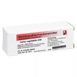CARBO VEGETABILIS D 30 globul, 10 g