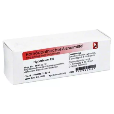 HYPERICUM D 6 globul, 10 g HYPERICUM D 6 globul, 10 g