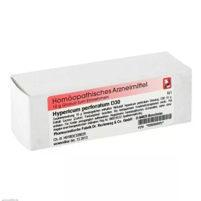 HYPERICUM D 30 globul, 10 g HYPERICUM D 30 globul, 10 g