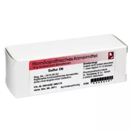 SULFUR D 6 globul, 10 g