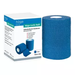 HÖGA-LASTIC-lepilni povoj 10 cmx5 m moder, 1 kos