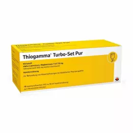 THIOGAMMA Turbo Set Pur Stekleničke za injiciranje, 10X50 ml