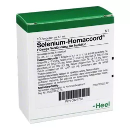 SELENIUM HOMACCORD Ampule, 10 kos