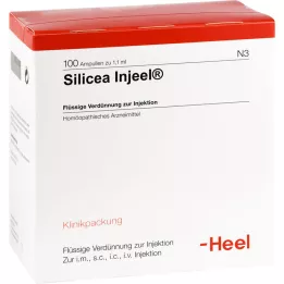 SILICEA INJEEL Ampule, 100 kos