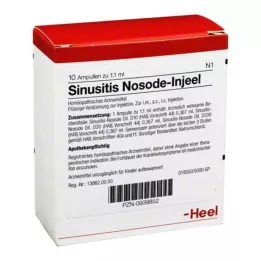SINUSITIS Nosode Injeel ampule, 10 kos