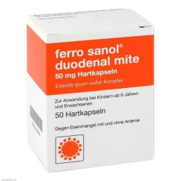 FERRO SANOL pršica dvanajstnika 50 mg gastrorezistentne tablete, 50 kos