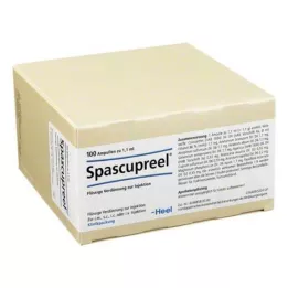 SPASCUPREEL Ampule, 100 kos