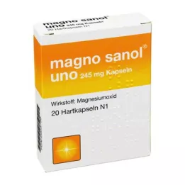 MAGNO SANOL uno 245 mg kapsule, 20 kos