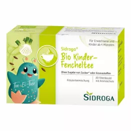 SIDROGA Bio otroške filter vrečke za čaj iz komarčka, 20X2,0 g