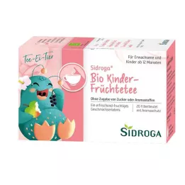 SIDROGA Bio otroške sadne čajne filter vrečke, 20X1,5 g