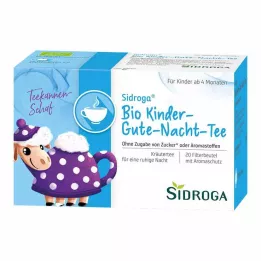 SIDROGA Bio otroške filter vrečke za lahko noč, 20X1,5 g