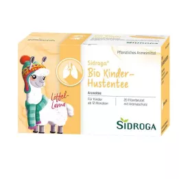 SIDROGA Bio filter vrečke otroškega čaja proti kašlju, 20X1,5 g
