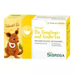 SIDROGA Bio filter vrečke za dojenčke in otroke, 20X1,3 g