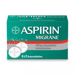 ASPIRIN MIGRÄNE Šumeče tablete, 12 kom