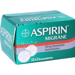 ASPIRIN MIGRÄNE Šumeče tablete, 24 kom