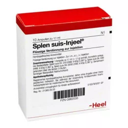 SPLEN suis Injeel ampule, 10 kos