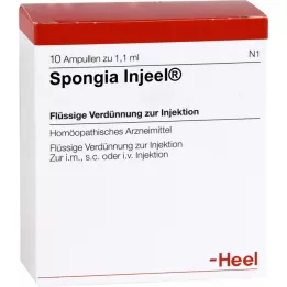 SPONGIA INJEEL Ampule, 10 kos