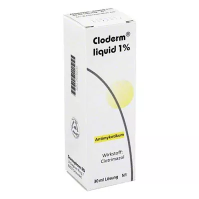 CLODERM Tekočina 1%, 30 ml CLODERM Tekočina 1%, 30 ml