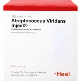 STREPTOCOCCUS VIRIDANS Injeel ampule, 100 kos
